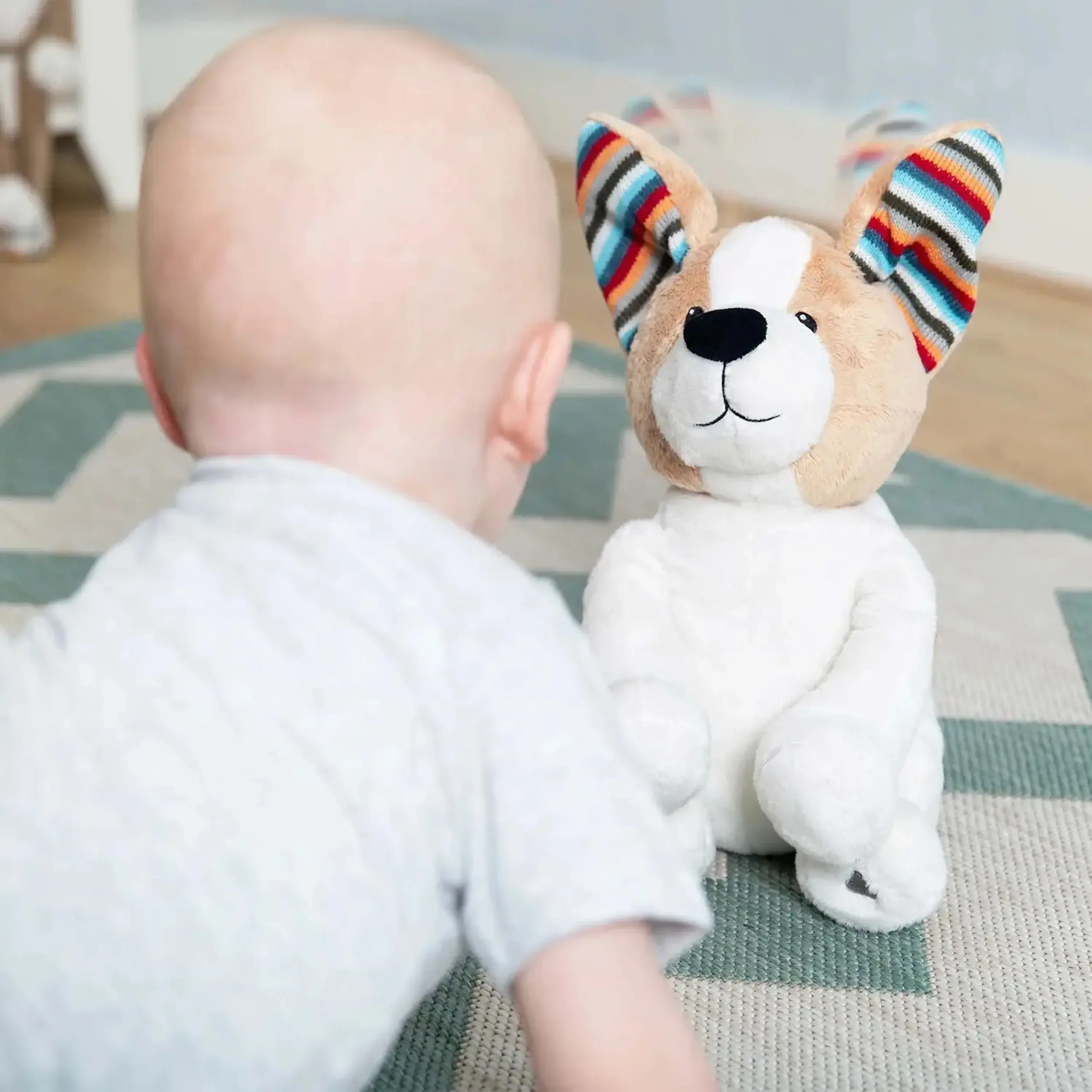 Интерактивная игрушка Zazu Danny Peek-a-Boo (Brown/White) - 3