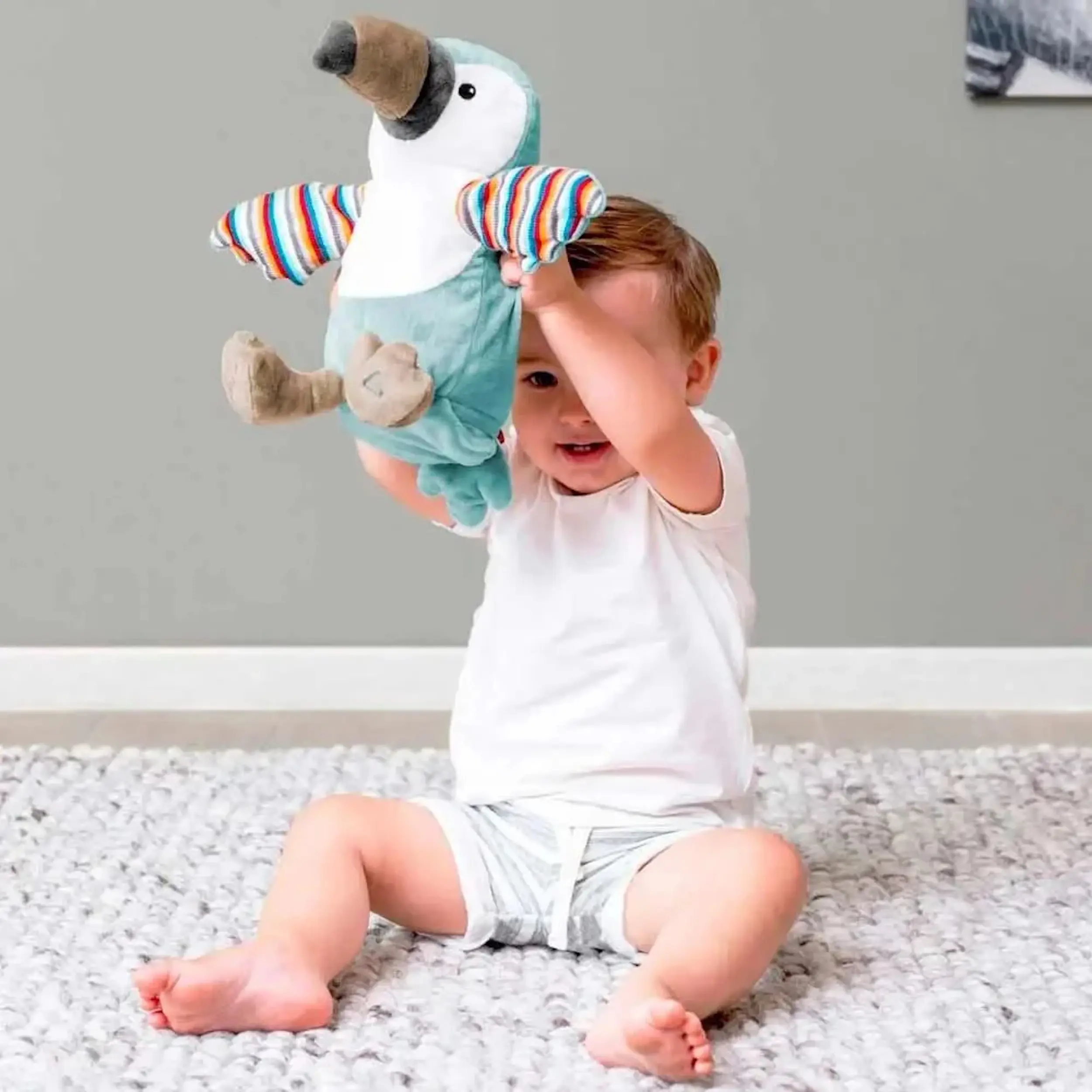 Интерактивная игрушка Zazu Timo (Blue/White) - 3