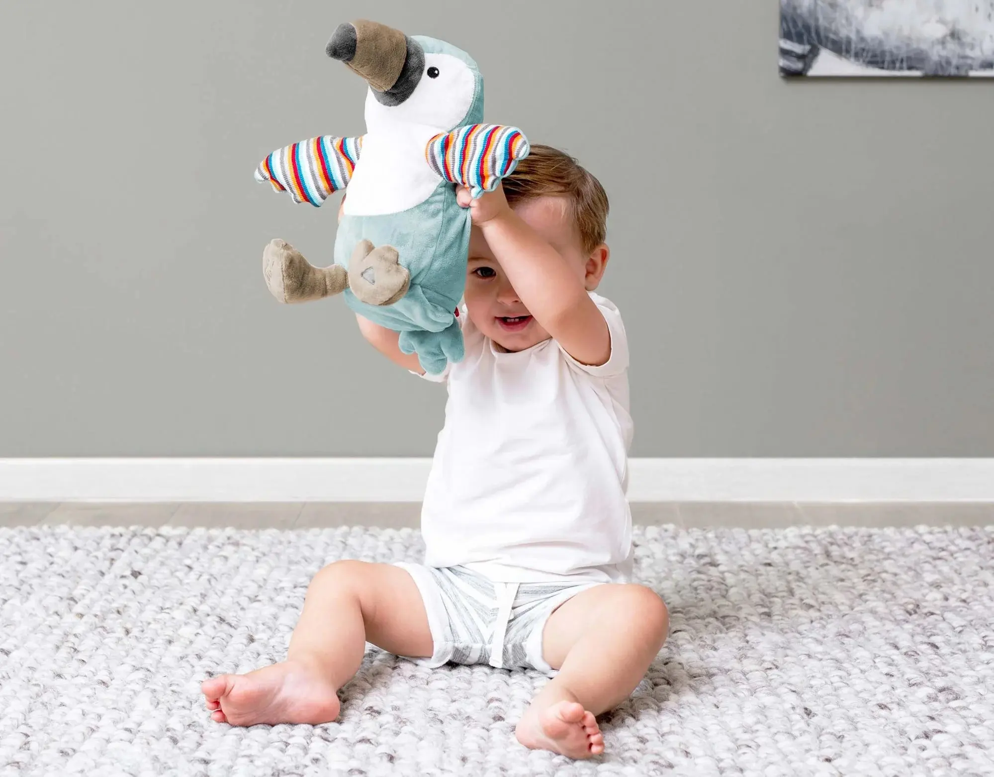 Jucarie interactiva Zazu Timo (Blue/White) - 3