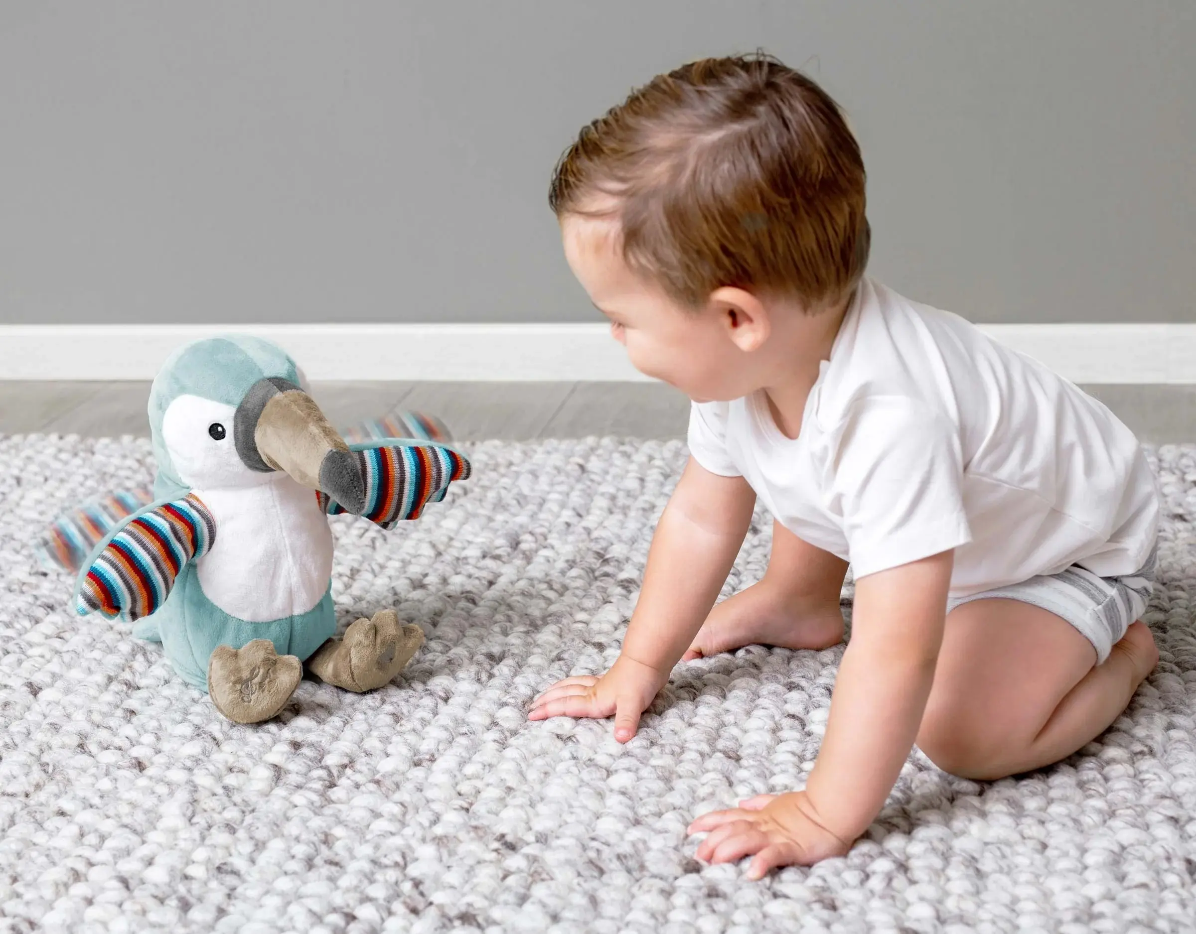 Jucarie interactiva Zazu Timo (Blue/White) - 6