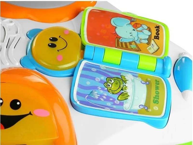 Masuta interactiva Abero Fun Learning Table (Multicolor) - 4