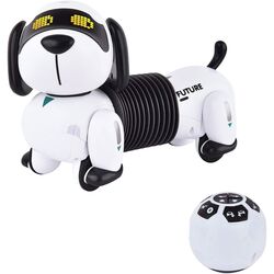 Jucarie interactiva AliBibi Dog BAH5283836 (White/Black) Thumb