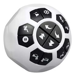 Jucarie interactiva AliBibi Dog BAH5283836 (White/Black) Thumb