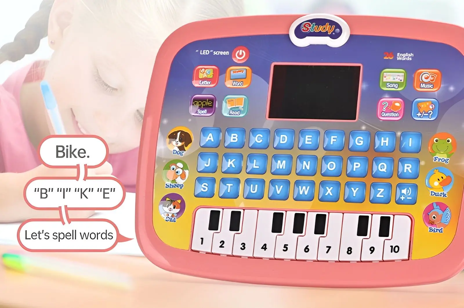 Jucarie interactiva AliBibi IMC583460-R (Pink)