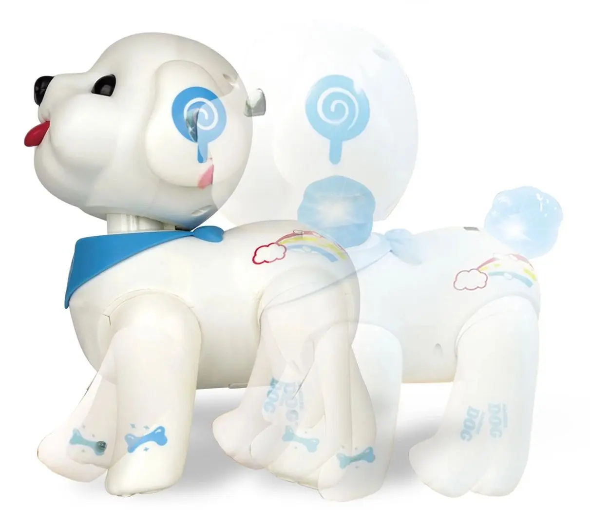 Jucarie interactiva AliBibi RAC5282841 (White/Blue)