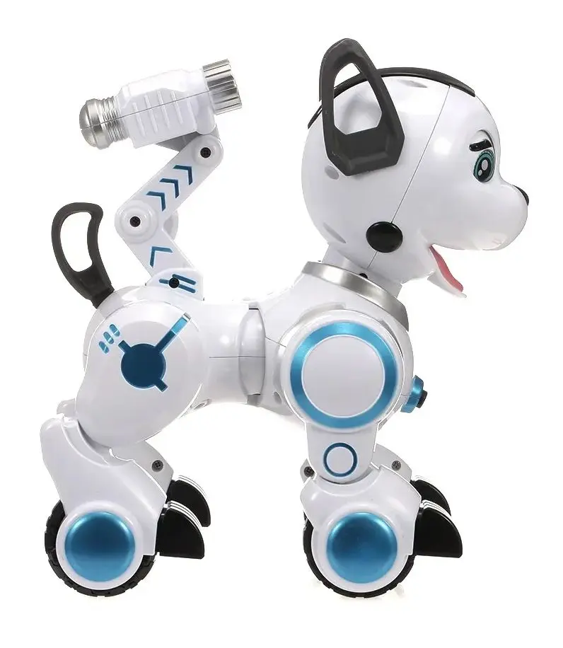 Jucarie interactiva AliBibi Wow Dog BRC276655 (White)