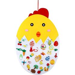 Jucarie interactiva Bambinice Chick 91x61cm (Yellow/White)