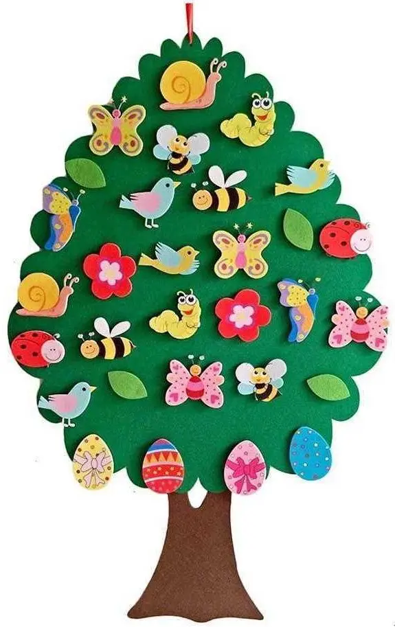 Jucarie interactiva Bambinice Tree 100x64cm (Green)
