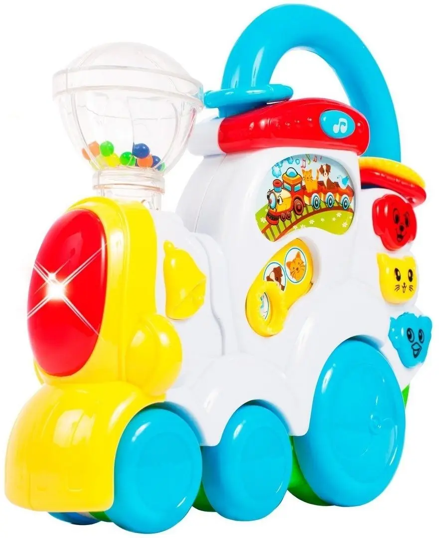 Интерактивная игрушка BeBeLino Поезд с Животными 58085