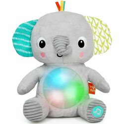 Jucarie interactiva Bright Starts Hug a Bye Baby Elephant (Grey)