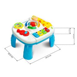 Masuta interactiva Toyz by Caretero Musical Table (Blue/White) Thumb