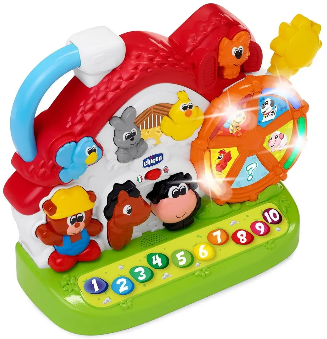 Интерактивная игрушка Chicco Talking Farm 00009604000130 (Multicolor) - 2