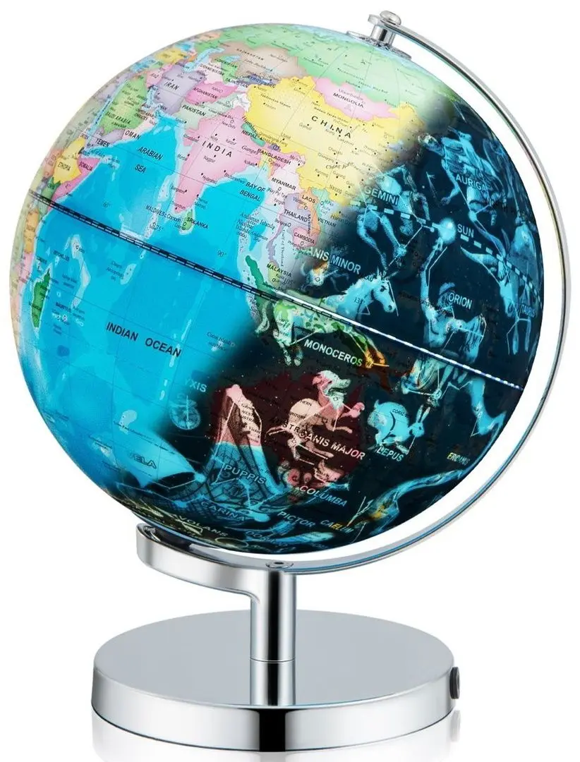 Глобус с подсветкой Costway HZ10154 (Blue)