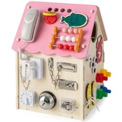 Casuta uâinteractiva Costway TM10032PI (Pink)