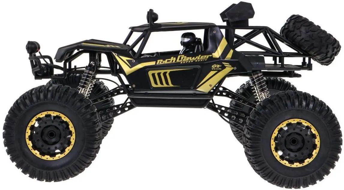 Masina cu telecomanda Die Cast Metal Rock Crawler 1:8 ZRC.2028.CZ (Black)