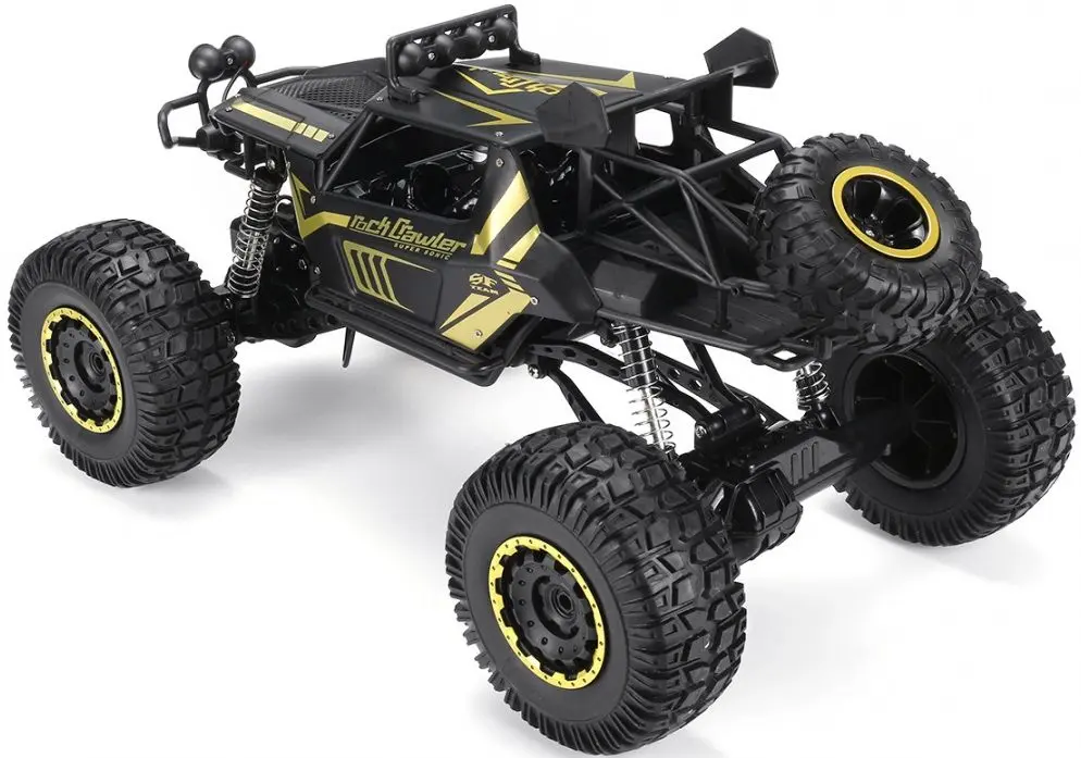 Masina cu telecomanda Die Cast Metal Rock Crawler 1:8 ZRC.2028.CZ (Black)