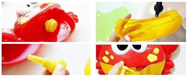 Jucarie de baie Essa Toys Crab HN1668-1 (Red) - 5