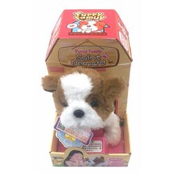 Jucarie moale interactiva Essa Toys Puppy Family Saint Bernard L0554 (Brown/White)