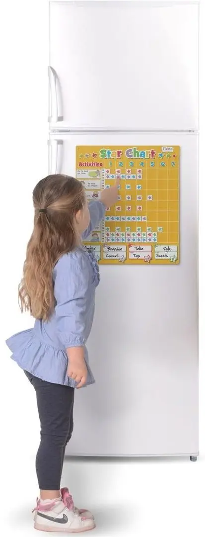 Jucarie interactiva Fiesta Crafts Large Star Chart (Orange) - 4