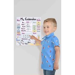 Jucarie interactiva Fiesta Crafts My Calendar (Blue) Thumb