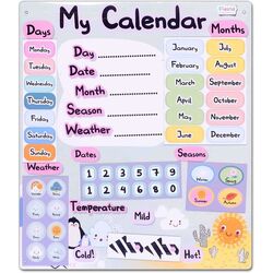 Jucarie interactiva Fiesta Crafts My Calendar (Blue)
