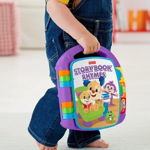 Jucarie interactiva Fisher-Price Story Book Rhymes DKJ99 RO (Violet)