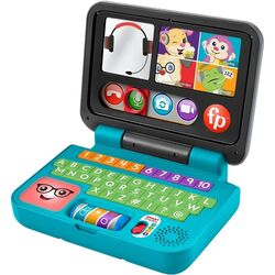 Jucarie de dezvoltare Fisher-Price Laptop HHH05 (Blue/Grey)