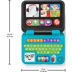 Развивающая игрушка Fisher-Price Laptop HHH05 (Blue/Grey) Thumb