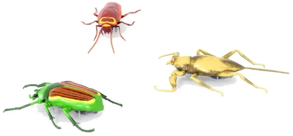 Набор интерактивных роботов насекомых HexBug Nano Real Bugs 3-PK - 4