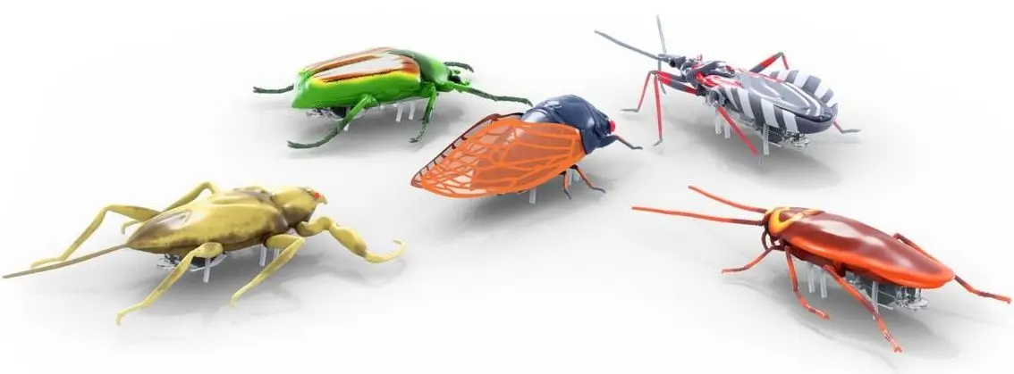Набор интерактивных роботов насекомых HexBugs Nano Real Bugs 5-PK - 2