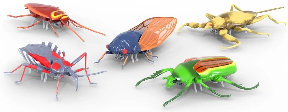 Набор интерактивных роботов насекомых HexBugs Nano Real Bugs 5-PK