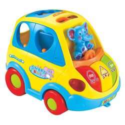 Интерактивная игрушка Hola Toys Smart Bus 896 (Yellow/Blue)