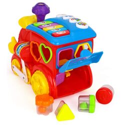 Jucarie interactiva Hola Toys Train 556 (Red/Blue) Thumb