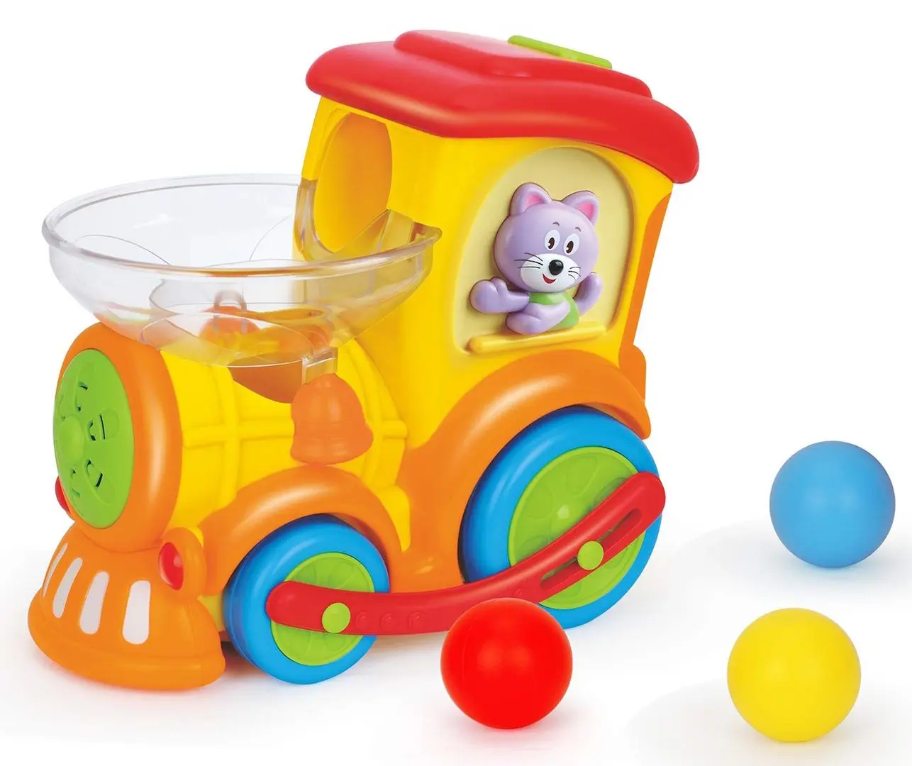 Jucarie interactiva Hola Toys Train 958 (Multicolor)