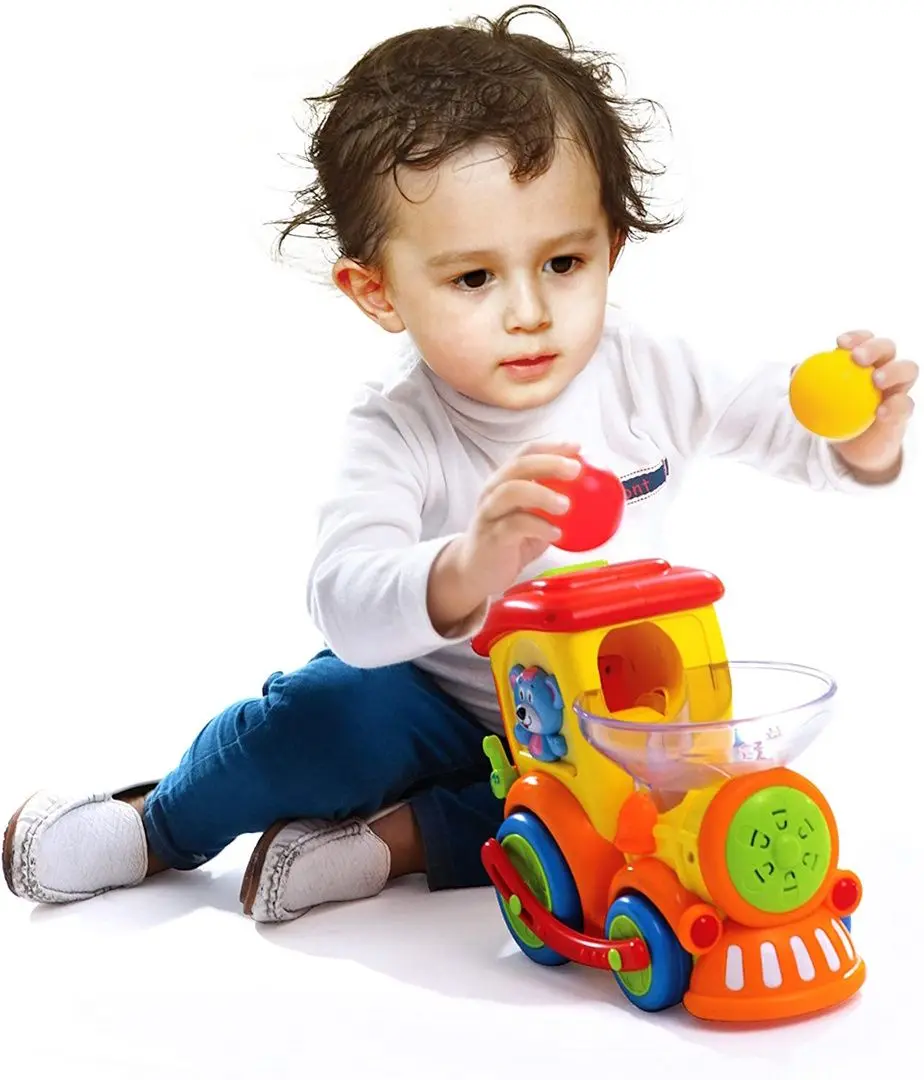 Jucarie interactiva Hola Toys Train 958 (Multicolor)