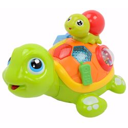 Jucarie interactiva Hola Toys Turtle 86884 (Green)