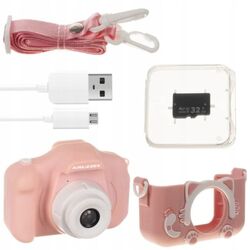 Детский цифровой фотоаппарат Kruzzel AC22296 (Pink) Thumb