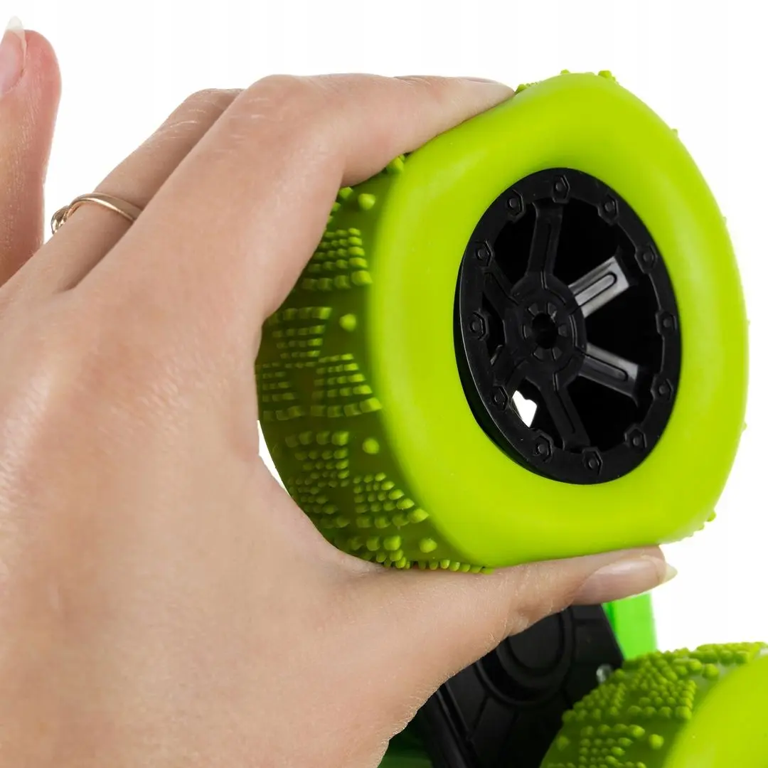 Masina cu telecomanda Kruzzel Car Acrobat 19889 (Green)