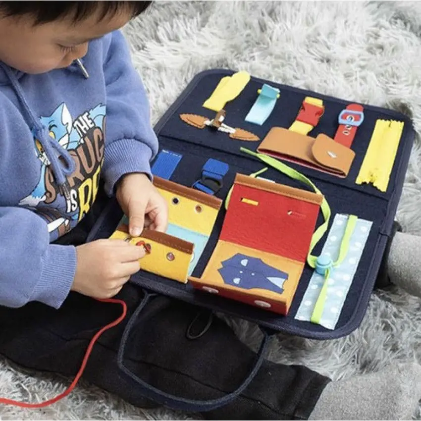 Tabla de manipulare Kruzzel 20314 (Black)