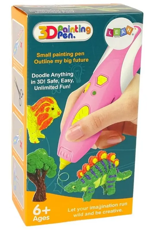 3D-ручка LeanToys 13502 (Pink)