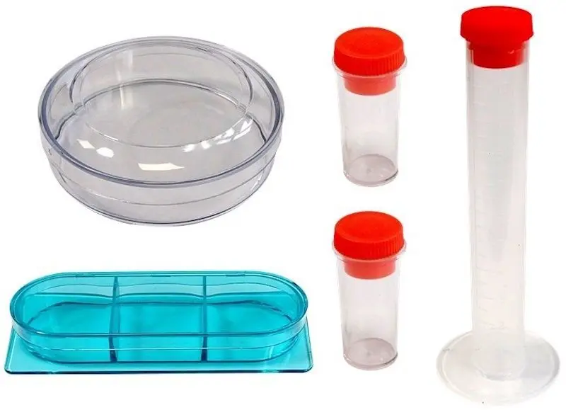 Детский микроскоп LeanToys 5427 (Black/White)