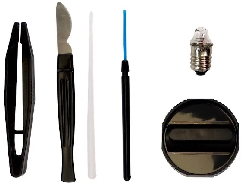 Детский микроскоп LeanToys 5427 (Black/White)