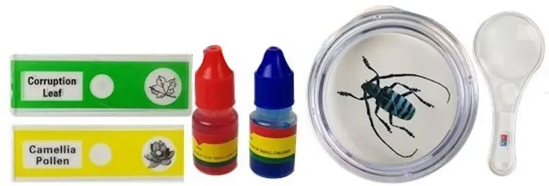 Детский микроскоп LeanToys 7593 (Black)