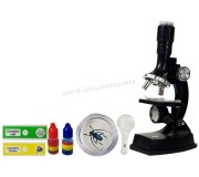 Microscop pentru copii LeanToys 7593 (Black)