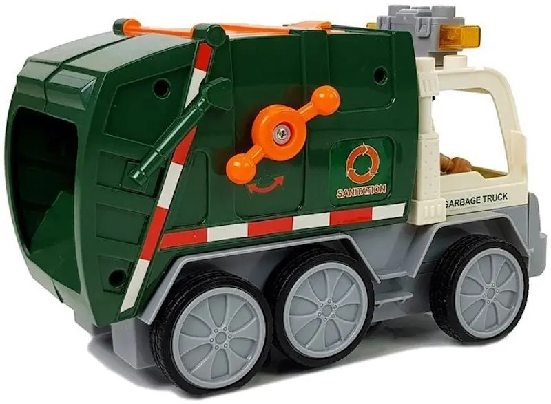 Игровой набор LeanToys Truck Remote Controlled 7211 (Green/Grey) - 3