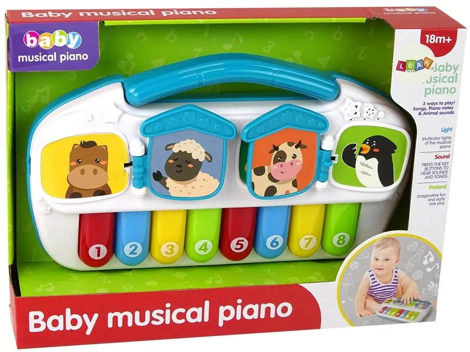 Интерактивная игрушка LeanToys Animals 15660 (Multicolor)