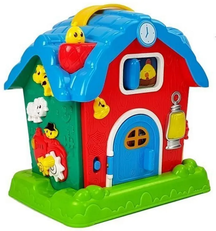 Интерактивная игрушка LeanToys Animals Farm (Red/Blue) - 2