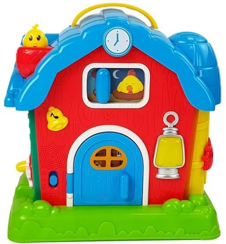 Интерактивная игрушка LeanToys Animals Farm (Red/Blue)