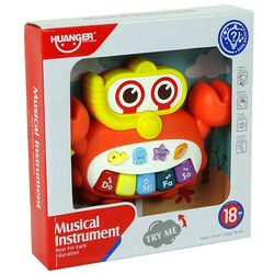 Интерактивная игрушка LeanToys Musical Crab Pianino (Multicolor) Thumb
