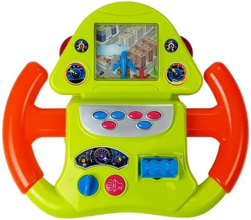 Интерактивный авиасимулятор LeanToys Jr.Pilot (Green/Red)